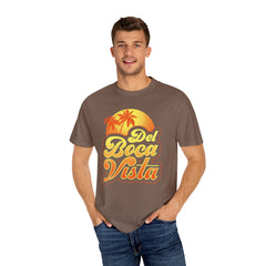 Del Boca Vista Graphic - Unisex Garment-Dyed T-shirt
