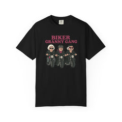Biker Granny Gang T-shirt, Unisex Tee for Motorcycle Lovers, Fun Gift for Bikers, Unique Graphic Shirt, Perfect for Rides or Casual Wear