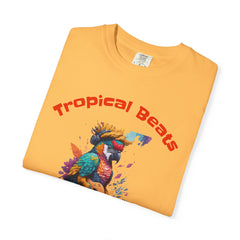 Tropical Beats Graphic T-Shirt — Feathery Feats Design