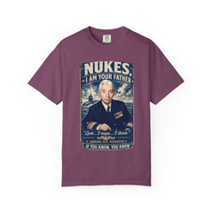 Nukes I Am Your Father Vintage United States Navy Nuclear Power Submarine Graphic T-Shirt