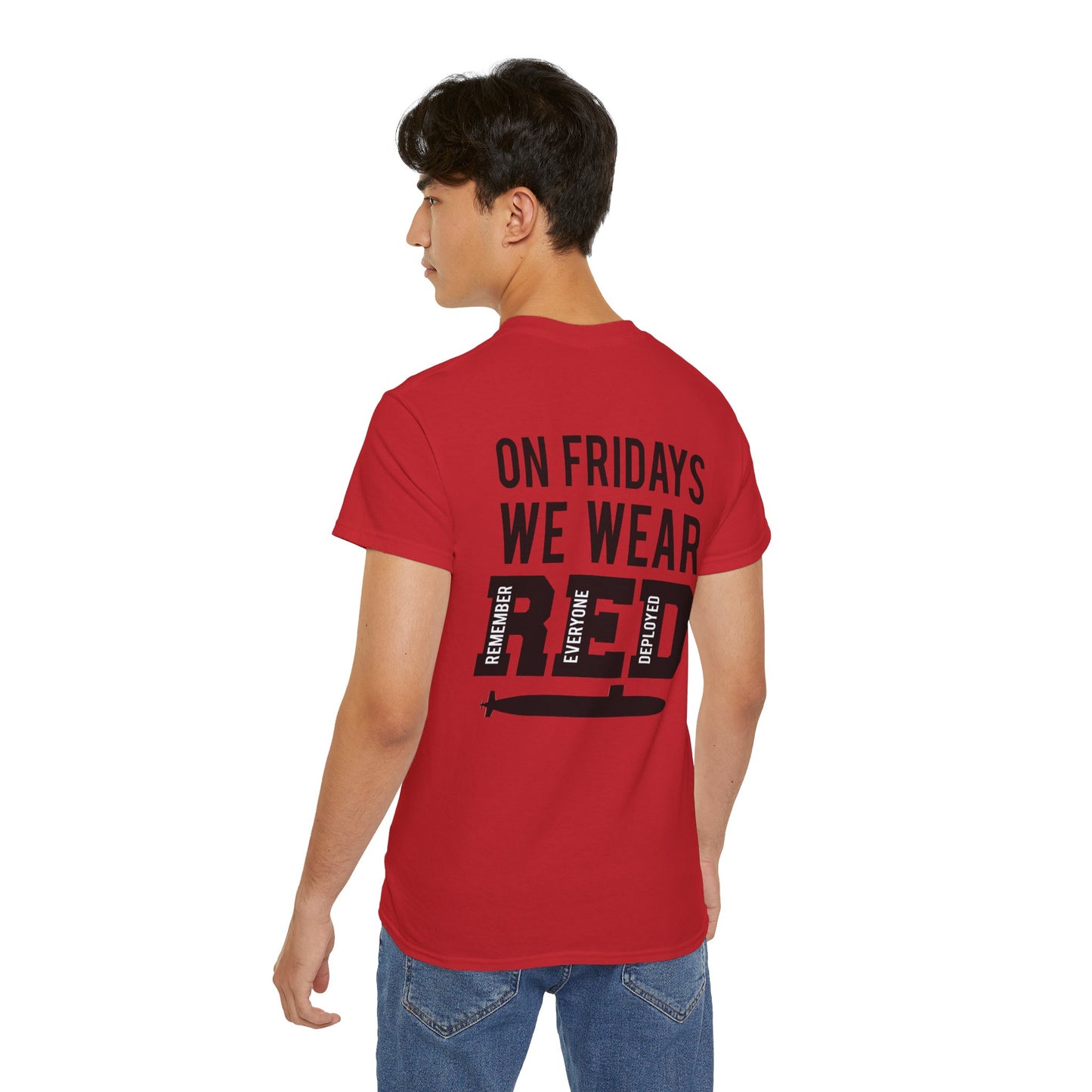 USN Submarine Veteran Red Friday Shirt