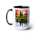 Westley and Buttercup - Two-Tone Mugs, 15 oz. mug / Christmas Gift / Gift for her / Gift for him / Princess Bride, Fan Gift / Romance Gift