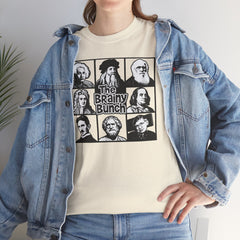 The Brainy Bunch Tee — Vintage Scientist Portraits Graphic T-Shirt