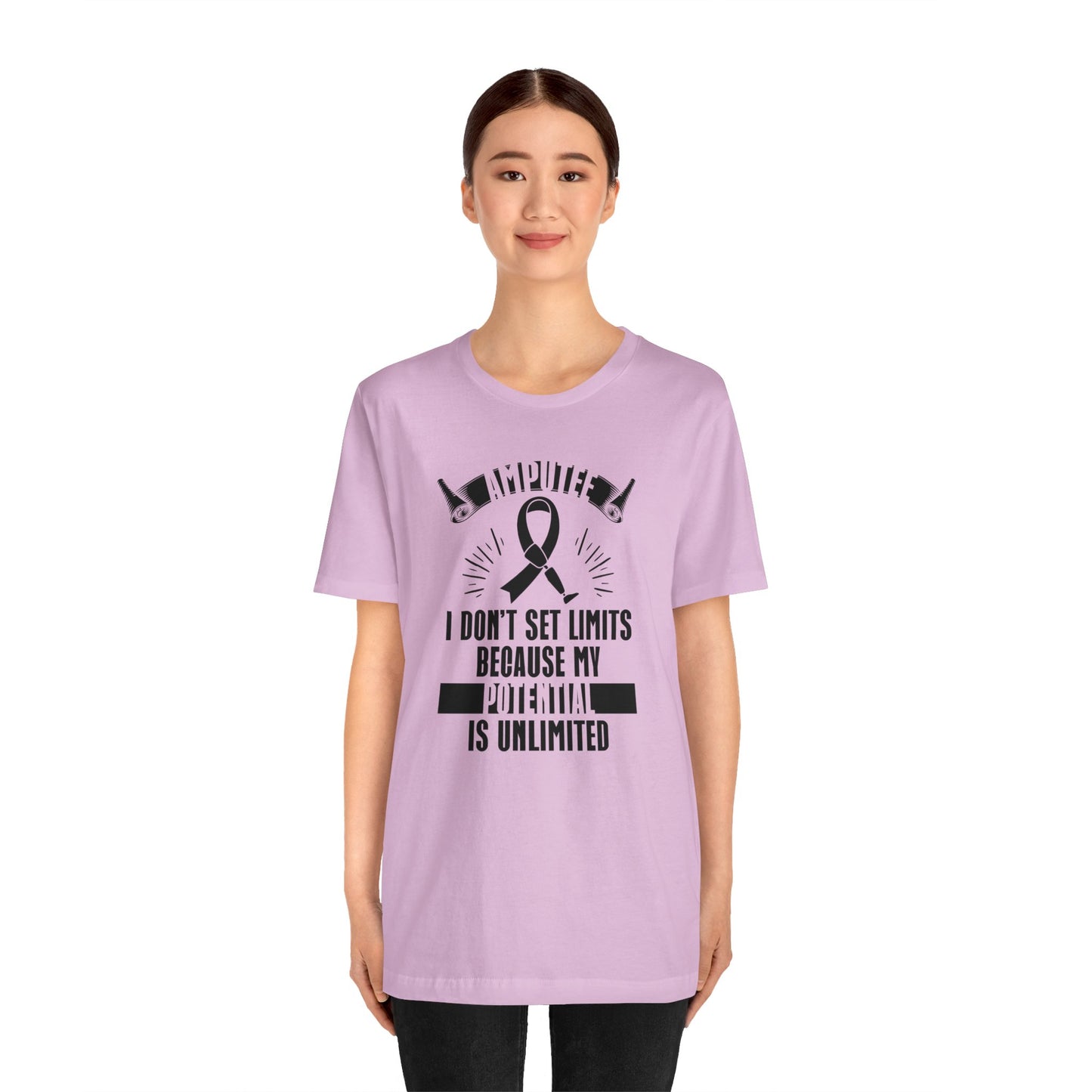 Motivational Amputee Quote - Unisex T Shirt