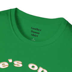Josie's On A Vacation Far Away Come Around And Talk It Over  Unisex Softstyle T-Shirt  80s Rock The Outfield