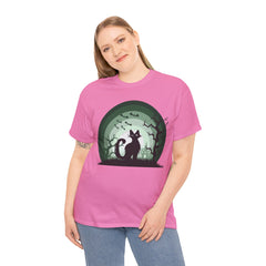 BLACK CAT! Graphic Unisex Heavy Cotton Tee