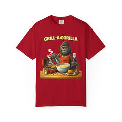 Grill-A-Gorilla Vintage BBQ Ape Cook T-Shirt