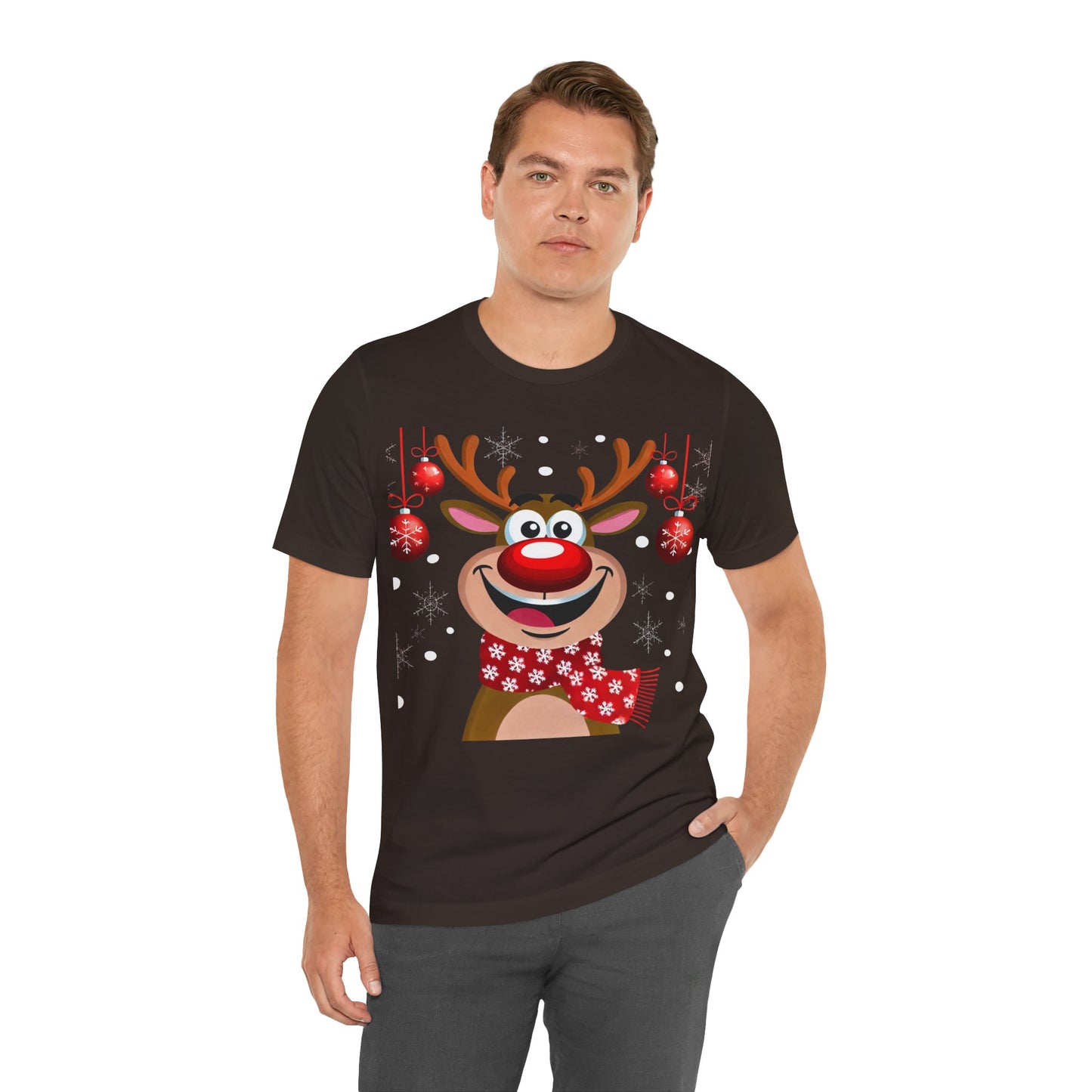 Rudolph Graphic Unisex Jersey Short Sleeve Tee