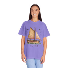 Sloop John B Sailboat T-Shirt — Vintage Nautical Tee