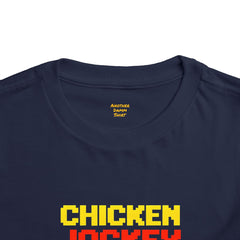Toddler Chicken Jockey Tee - Fun Minecraft Animal T-Shirt for Kids