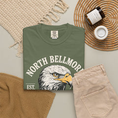 Your Home Town Personalized Eagle T‑Shirt — "Small Town, Big Heart"