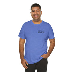 Dog Dad T-Shirt — Personalized Your Dog Image  Tee (Custom Name)
