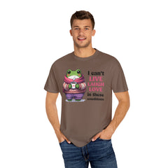 Vintage Style Funny Frog Tshirt  - Stylish Unisex T Shirt
