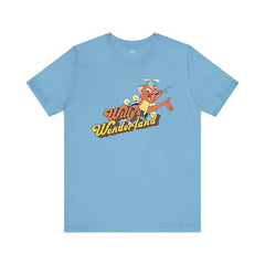 Willy's Wonderland Unisex Tee, Fun Graphic Tee, Casual Shirt, Gift for Fans, Summer Outfit, Movie Inspired Apparel