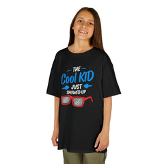 Kids Tee - The Cool Kid Just Showed Up Sunglasses Graphic