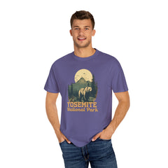 Yosemite National Park Graphic, Comfort Colors Soft Relaxed Fit Unisex Garment-Dyed T-shirt