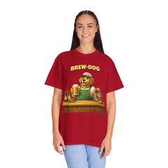 Golden Retriever Brewer Beer T-Shirt — Cute Brew-Dog Graphic Tee