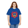 Flaming Fire Dragon - Graphic Unisex Heavy Cotton Tee