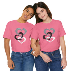 Triple Heart Design Tee
