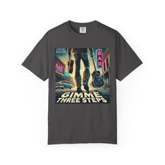 Music Lynyrd Skynyrd Inspired Gimme Three Steps AI Graphic - Unisex Comfort Colors Shirt
