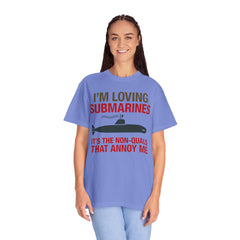Submarine Lover T-Shirt, Nautical Tee, Gift for Submarine Fans, Funny Graphic Shirt, Summer Casual Wear
