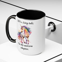 Unicorn coffee 15oz ceraminc mug,