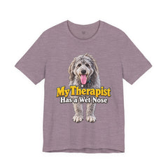 My Therapist Has A Wet Nose Personalized with your dog(s) image T-Shirt