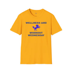 CHC Elementary School WELLNESS and WORKOUT WEDNESDAY - Unisex Softstyle T-Shirt