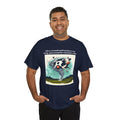 Funny Cow Caught In Tornado Unisex Tee