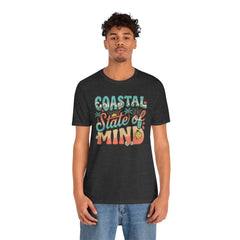 Coastal State of Mind Tee — Retro Beach Graphic T-Shirt