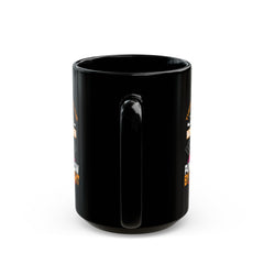There Is Magic In The Night - Halloween Graphic Black Mug (11oz, 15oz)