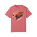 A Fat Cat Is A Happy Cat - Graphic Unisex Garment-Dyed T-shirt