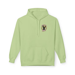 Breakfast Club Hoodie — Cute Black Dog, Bacon & Egg Graphic Pullover
