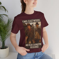 Vintage Western T-Shirt - Two Eastwoods - No Flux Capacitor Required