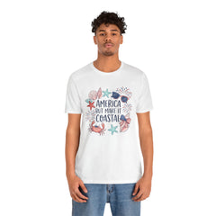 Coastal Fourth of July Tee – "America But Make It Coastal" Graphic T-Shirt