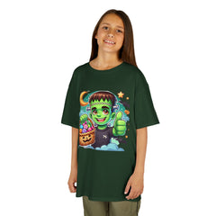 Kids Halloween Frankenstein Monster Tee