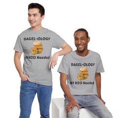 BAGEL -OLOGY NY H20 Needed - Unisex Heavy Cotton Tee