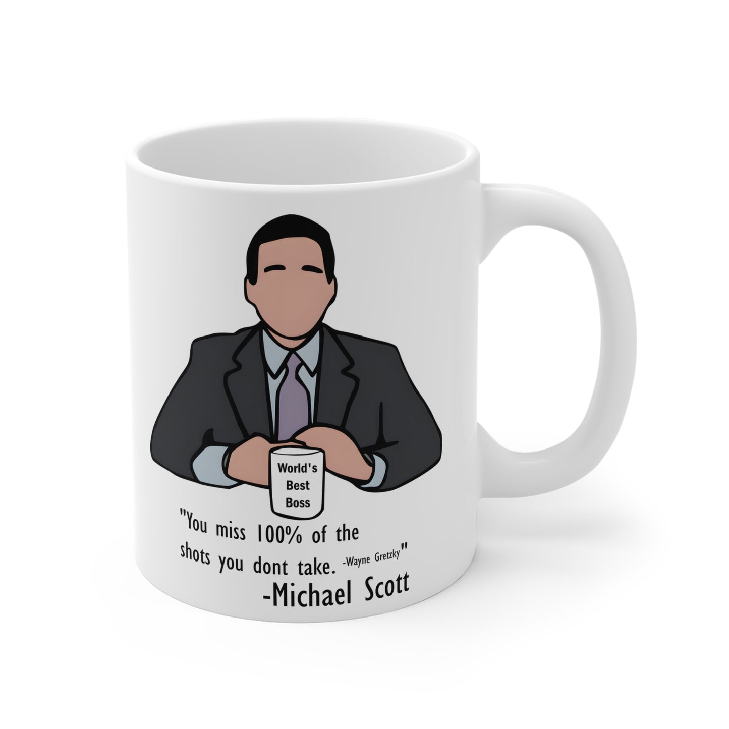 The Office Michael Scott Quote - Ceramic Mug (11oz\15oz\20oz)