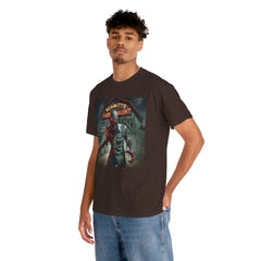 ZOMBIE STAFF WORKER! Graphic Unisex Heavy Cotton Tee