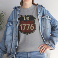 Vintage USA Pride Tee - 1776 Unisex Heavy Cotton Tee
