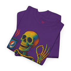 Grateful Dead Inspired Sarcastic Skeleton Tee