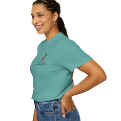 Front Logo Back Graphic Baldwin Harbor Animal Hospital "Who Let the Dogs Out?" Graphic Tee