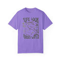 Whales, Life Look Better Under Water -  Graphic Unisex Garment-Dyed T-shirt