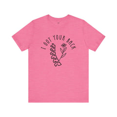 Physical Therapy tee, I Got Your Back graphic tee, gift for her, gift for him, physiotherapy gift, PT shirt, therapist t-shirt, PT student