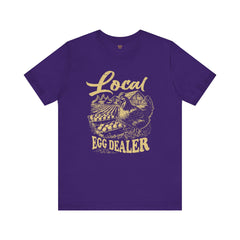 Local Egg Dealer Unisex Jersey Tee - Perfect for Farmers & Foodies