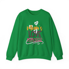 MUM's LOVE MIMOSAS SweatShirt,Mums Day Gift,Mum lover gift,Mum inspired shirt,mothers day present,birthday gift,funny mum gift,best mum ever