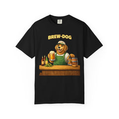 Golden Retriever Brewer Beer T-Shirt — Cute Brew-Dog Graphic Tee