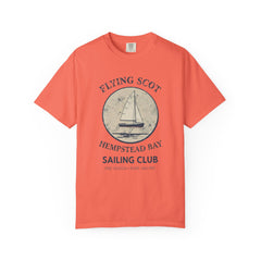 Hempstead Bay Sailing Club T‑Shirt — Flying Scot Hempstead Bay Vintage Sailboat Tee