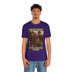 Vintage Western T-Shirt - Two Eastwoods - No Flux Capacitor Required