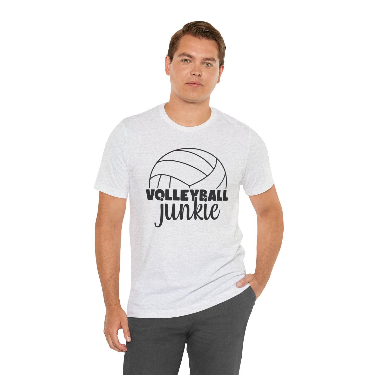 Volleyball Junkie T Shirt,Volleyball t-shirt,spike shirt,volleyball gift,sports tee,team shirt,player gift,coach gift,Love Volleyball,Spike